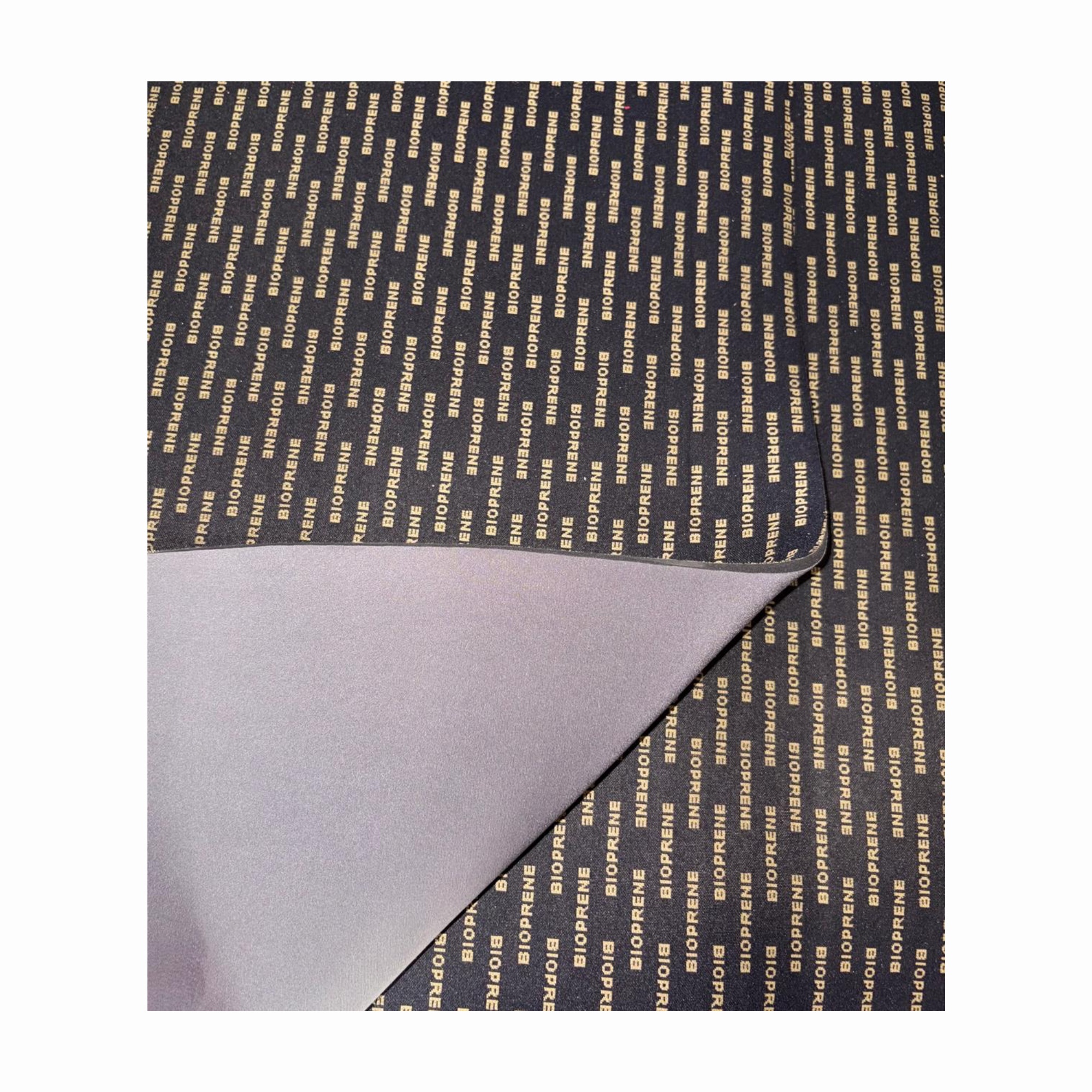 Neoprene Sheico Bifoderato Nylon Ecosostenibile Grigio - Bioneoprene