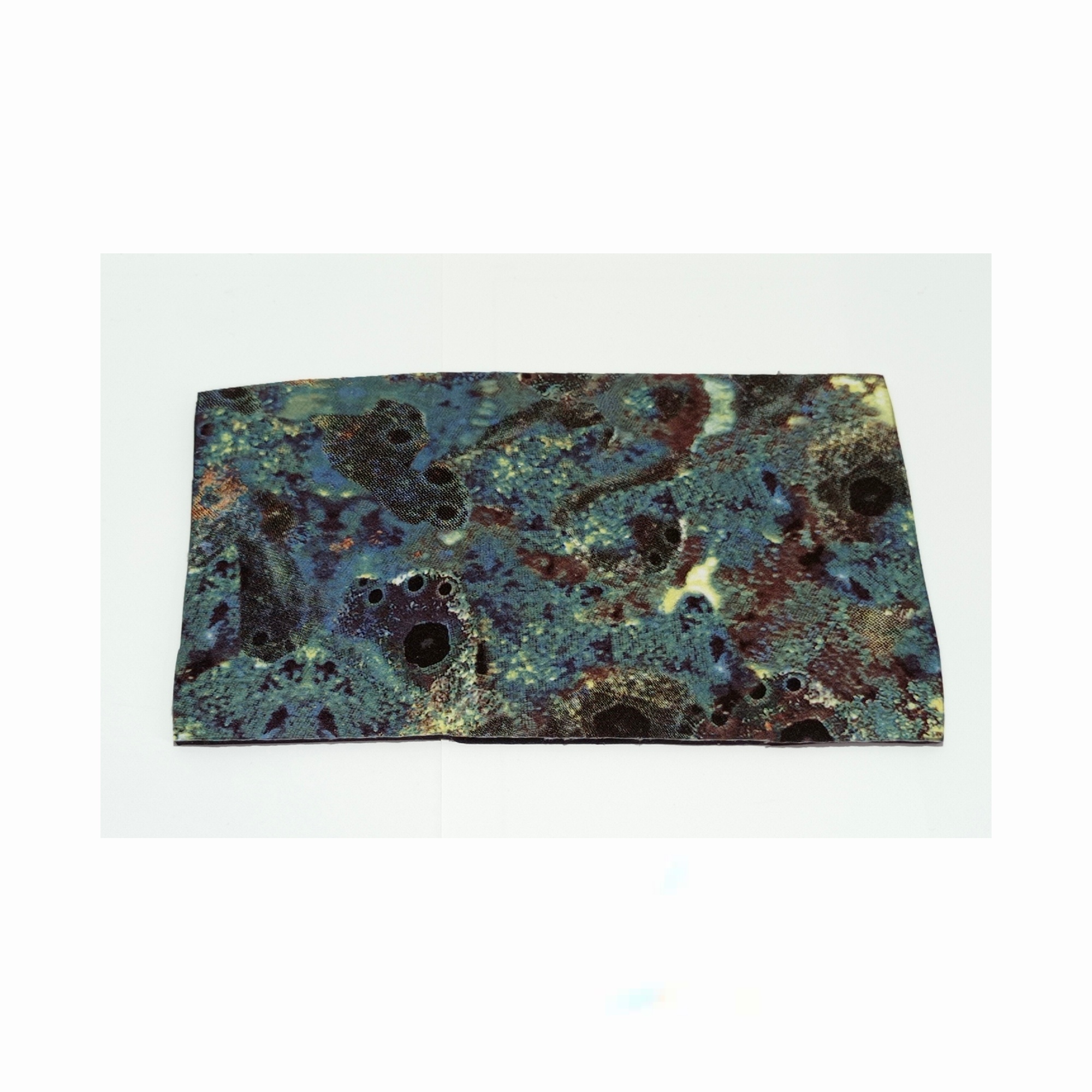 Neoprene Sheico Bifoderato Mimetico Camo Blue Reef - Nylon Superstretch Blu