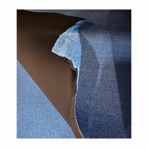 Neoprene Nam Liong Bifoderato Nero - Felpato Termic Plush Azzurro