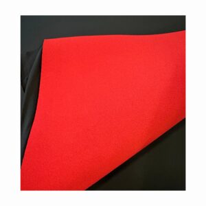 Neoprene Nam Liong Bifoderato Superelastico Rosso – Lycra Nero