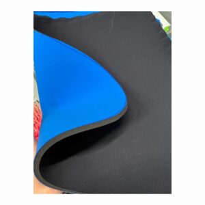 Neoprene NJN Bifoderato, Nylon Superstretch Nero –  Nylon Superstretch Turchese