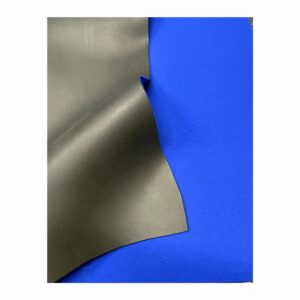 Neoprene NJN Liscio Nero – Foderato Superstretch Blu